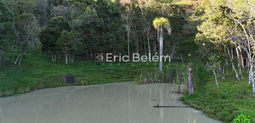 Chácara 6.000m² Escriturada com Lagoa – Morro Chato, Rancho Queimado/SC