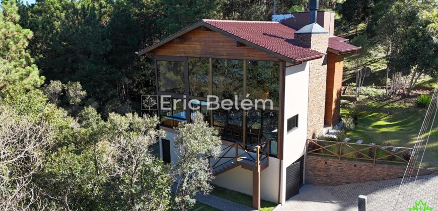 Casa em Angelim e Alvenaria com Vista para o Nascer do Sol – Village da Montanha | Vila da Cachoeira – Rancho Queimado/SC