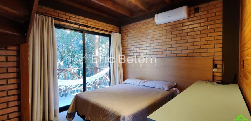 Casa em Angelim e Alvenaria com Vista para o Nascer do Sol – Village da Montanha | Vila da Cachoeira – Rancho Queimado/SC