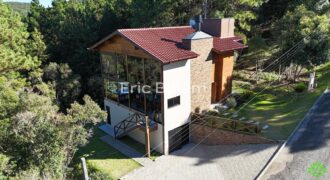 Casa em Angelim e Alvenaria com Vista para o Nascer do Sol – Village da Montanha | Vila da Cachoeira – Rancho Queimado/SC