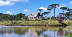 Sítio com Casa de 244m², 4,5 Hectares, 2 Lagos e Belíssimas Araucárias – Queimada Grande, Rancho Queimado/SC