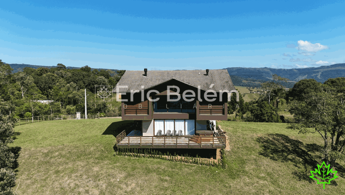 Vista 360°, residência diferenciada no condomínio Jardim da Serra. – Rancho Queimado – SC – JS04