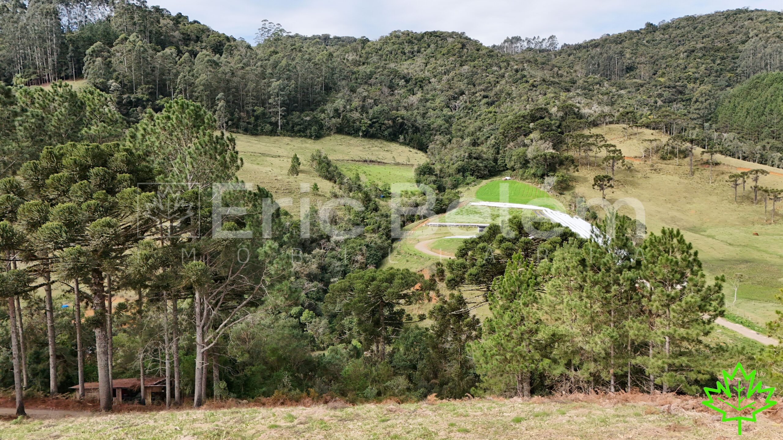 SÍTIO RURAL COM 6,4 HECTARES, CACHOEIRA E LINDA VISTA PARA O VALE – RIO SCHARF | RANCHO QUEIMADO/SC