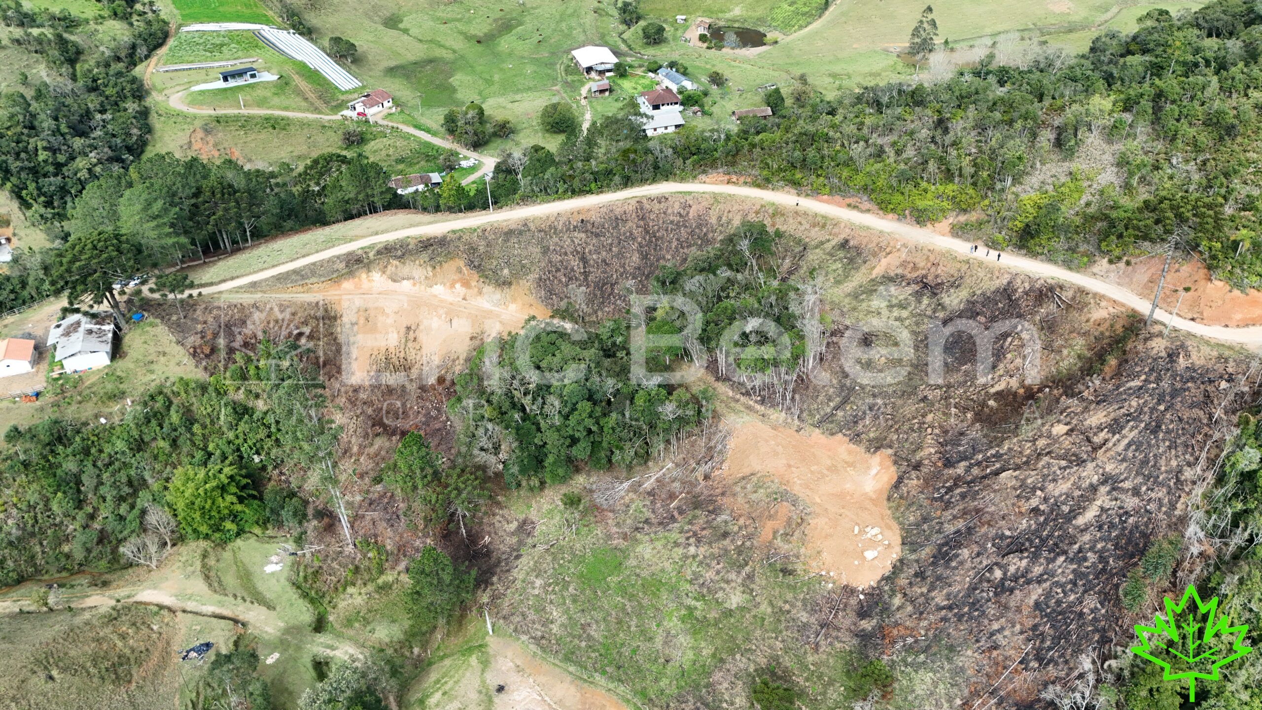 SÍTIO RURAL COM 6,4 HECTARES, CACHOEIRA E LINDA VISTA PARA O VALE – RIO SCHARF | RANCHO QUEIMADO/SC