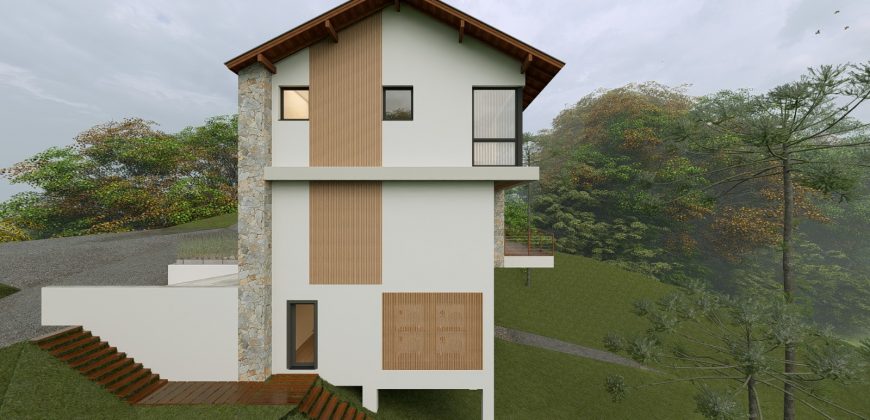 CASA DE ALTO PADRÃO EM CONSTRUÇÃO NO CONDOMÍNIO COSTA DA SERRA – VILA DA CACHOEIRA | RANCHO QUEIMADO/SC