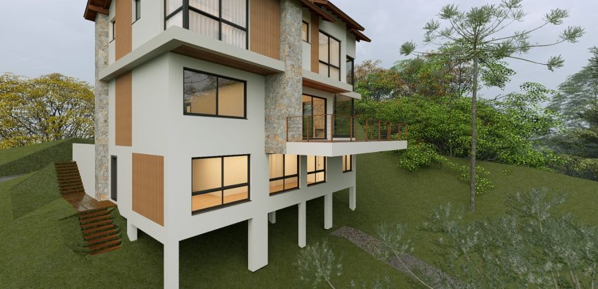 CASA DE ALTO PADRÃO EM CONSTRUÇÃO NO CONDOMÍNIO COSTA DA SERRA – VILA DA CACHOEIRA | RANCHO QUEIMADO/SC